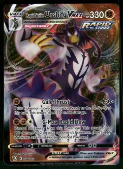 Rapid Strike Urshifu VMAX 088/163 Ultra Rare Holo NM Pokemon SWSH05: Battle Styl - Image 1