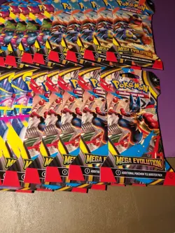 ⚡LOT OF 20⚡POKEMON MEGA EVOLUTION BOOSTER PACKS⚡NEW SEALED⚡SHIPS ASAP⚡ - Image 2