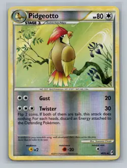 Pokemon TCG Pidgeotto 48/95 Call of Legends Reverse Holo LP - Image 1