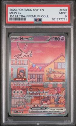 2023 Pokemon SVP Mew ex 151 Ultra Premium Collection Black Star Promo PSA 9 #53 - Image 1