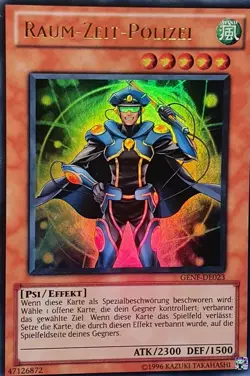 Yugioh GENF-DE023 Space-Time Police Ultra Rare 2011 - Image 1