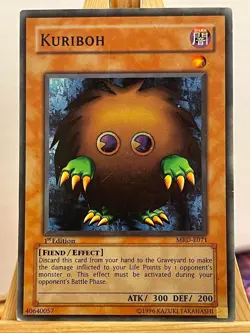 Kuriboh MRD-E071 1st Edition Super Rare Englisch VG YUGIOH - Image 1
