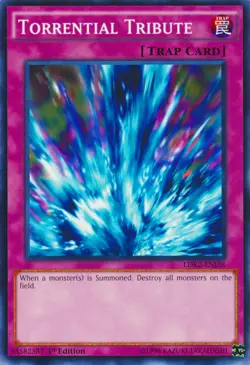 Torrential Tribute [LDK2-ENJ38] Common Near Mint Unlimited | Yu-Gi-Oh! - Image 1