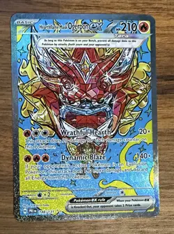 Hearthflame Mask Ogerpon EX 148/131 Pokemon Card Prismatic Evolutions SIR - Image 1
