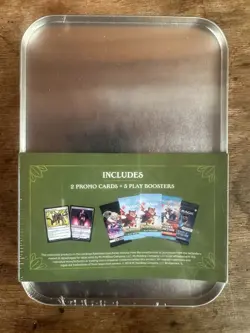 Magic The Gathering Bloomburrow Tin (2 Promo Cards, 5 Play Booster Packs) Mouse - Image 2
