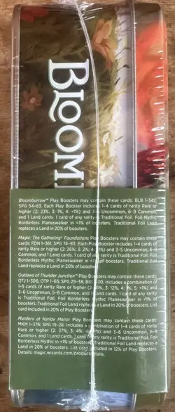Magic The Gathering Bloomburrow Tin (2 Promo Cards, 5 Play Booster Packs) Mouse - Image 3