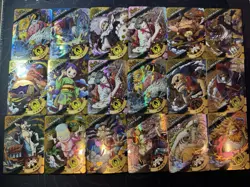 One Piece Set of 18 Collectible Character Anime SSR SR Cards CCG Luffy Nami - Image 1