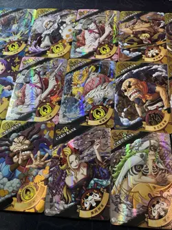 One Piece Set of 18 Collectible Character Anime SSR SR Cards CCG Luffy Nami - Image 4