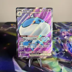 Jellicent ex 160/086 White Flare Full Art Ultra Rare Pokemon Card Near Mint - Image 1