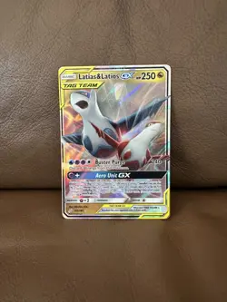 Pokemon Latias & Latios GX Ultra Rare TCG Tag Team Up Card 113/181 Sun & Moon - Image 2