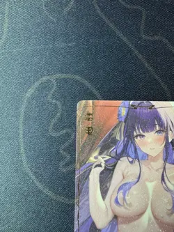 Goddess Story Waifu Anime Card Marin Girl One Silk Serial Card SK Raiden Shogun - Image 2