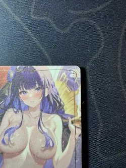 Goddess Story Waifu Anime Card Marin Girl One Silk Serial Card SK Raiden Shogun - Image 3