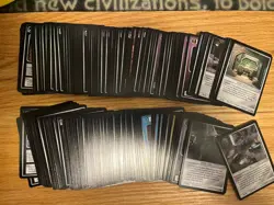 STAR TREK CCG 1E DEEP SPACE NINE DS9 COMPLETE COMMON UNCOMMON SET 160 CARDS NM - Image 2