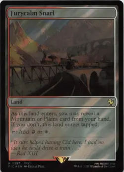 Furycalm Snarl (Surge Foil) - FOIL - R Commander: FINAL FANTASY 397 - MTG - Image 1