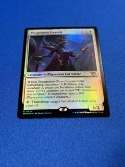 Progenitor Exarch FOIL March of the Machcine MOM MTG Magic Pack Fresh Rare - Image 1