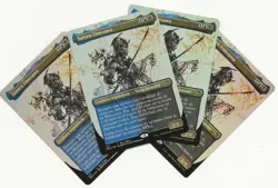 4 SATORU UMEZAWA FOIL PROMO Magic Kamigawa Neon Dynasty Spanish MTG x4 - Image 1