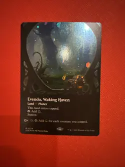 Evendo, Waking Haven (Borderless) (Galaxy Foil) Edge of Eternities Foil - Image 1