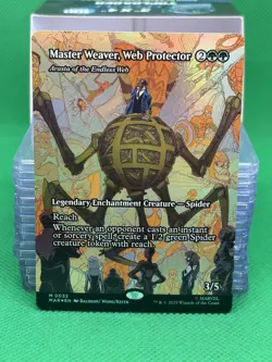 Master Weaver, Web Protector - Arasta of the Endless Web (Borderless) - FOIL - M - Image 1