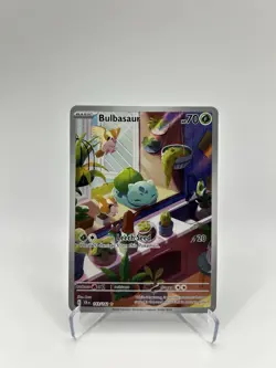 Bulbasaur - Illustration Rare - #143/142 - Stellar Crown - Pokemon TCG - Image 1