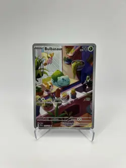 Bulbasaur - Illustration Rare - #143/142 - Stellar Crown - Pokemon TCG - Image 3