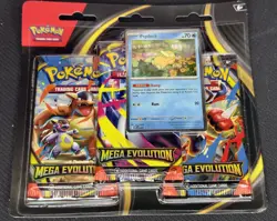 Pokemon TCG Mega Evolution 3 Pack Blister [Psyduck] X1 Sealed/New - Image 1