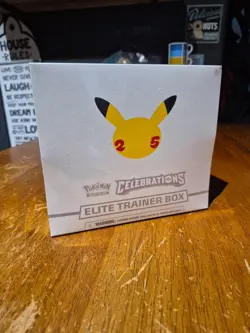 🔥ONE SEALED🔥 Pokemon Celebrations Elite Trainer Box 25th Anniversary Booster - Image 1