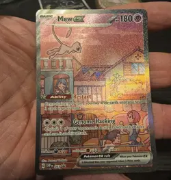 Pokemon TCG 151 UPC Promo Set Mew 053, Mewtwo 052, Metal Mew 205 - Image 3