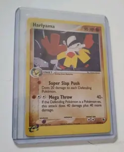 Pokemon TCG Hariyama 8/109 Holo Rare - EX Ruby & Sapphire - LP - Image 1