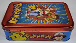 Pokemon Topps TV Animation Edition Series 2 Box Topper 2 Of 5 With Tin Container - Image 5