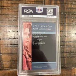PSA 10 Aerith Gainsborough Final Fantasy VII Art Museum 046 Foil Card TCG - Image 2