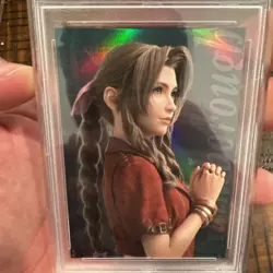 PSA 10 Aerith Gainsborough Final Fantasy VII Art Museum 046 Foil Card TCG - Image 3