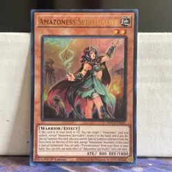 1ST EDITION AMAZONESS SPIRITUALIST 2020 MP23-EN222 YUGIOH CARD (NM) - Image 1
