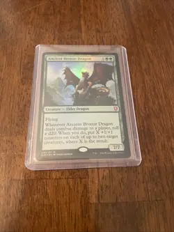 Ancient Bronze Dragon Commander Legends: Battle for Baldur's Gate Foil - Image 1