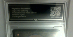 Mtg - Phyrexian Processor *Foil Serialized - 008/500* -GRADED 9 PCG - Image 3