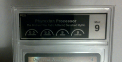 Mtg - Phyrexian Processor *Foil Serialized - 008/500* -GRADED 9 PCG - Image 4