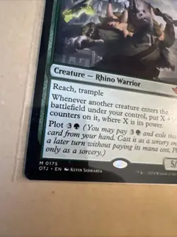 MTG Railway Brawler OTJ 0175 M NM Regular - Image 3