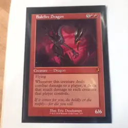 Balefire Dragon Retro frame Mythic. Innistrad remastered - Image 1