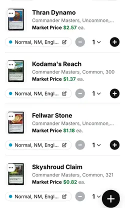 X4 Commander Deck Essentials See Pics And Description - Image 3