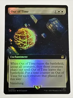 MTG Universes Beyond: Doctor Who Out of Time Extended Art Foil 0467 NM Rare - Image 1
