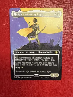 MTG - Haliya, Guided by Light Rare (Borderless) Edge of Eternities Non-foil - Image 2
