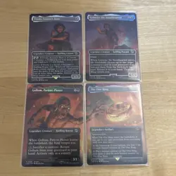 mtg lord of the rings complete sceen set one ring foil - Image 1