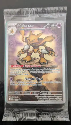 Alakazam 009 Promo Pokemon Sealed | Mega Evolution - Image 1