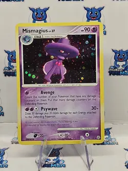 Mismagius Diamond & Pearl 10/130 - Holo Pokemon - LP - Image 1