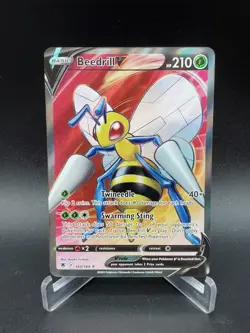 Pokemon TCG Beedrill V Sword & Shield - Astral Radiance 160/189 Holo Full Art - Image 1