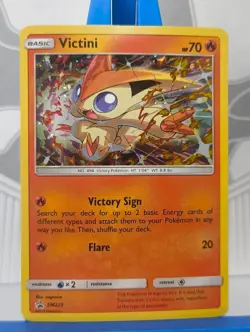 Victini SM225 Holo - Sun & Moon Black Star Promo - Cosmic Eclipse - Pokemon TCG - Image 2