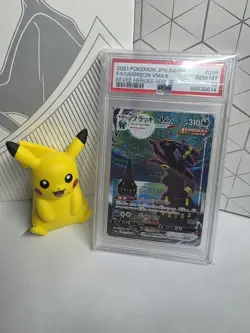 PSA 10 Pokemon TCG Japanese Umbreon Vmax 095/069 Alt Art Eevee Heroes Hyper Rare - Image 1