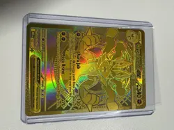 Mega Lucario EX 188/132 Hyper Rare Gold Mega Evolutions (English) NM Pokemon TCG - Image 3