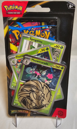 Pokemon TCG Mega Evolution Premium Checklane Blister Meowscarada - Sealed! 🐱 - Image 1