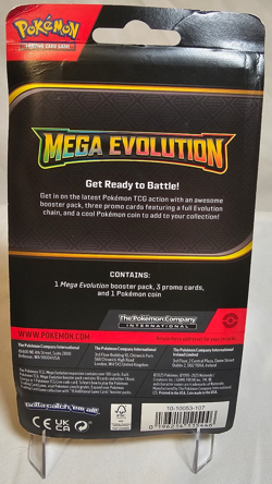 Pokemon TCG Mega Evolution Premium Checklane Blister Meowscarada - Sealed! 🐱 - Image 2