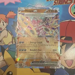 Pokemon TCG Hoopa ex Paradox Rift 098/182 Holo Double Rare - Image 2